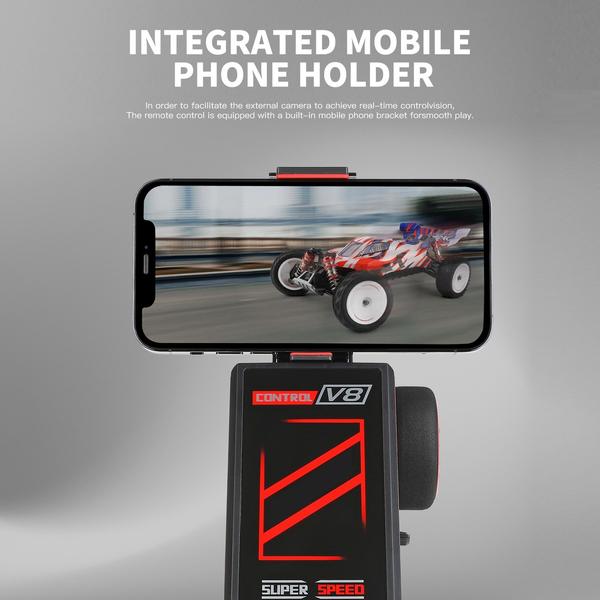 WLtoys 124008 távirányító terepjáró autó 1/12 2,4 GHz 4WD 60 km/h (11,1 V 2000 mAh akkumulátor)