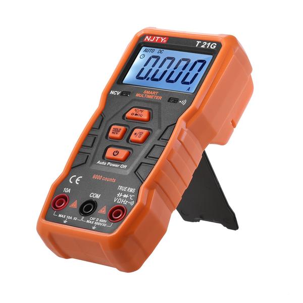 Az NJTY T21G Mini Smart Multimeter 6000 valódi RMS univerzális mérő