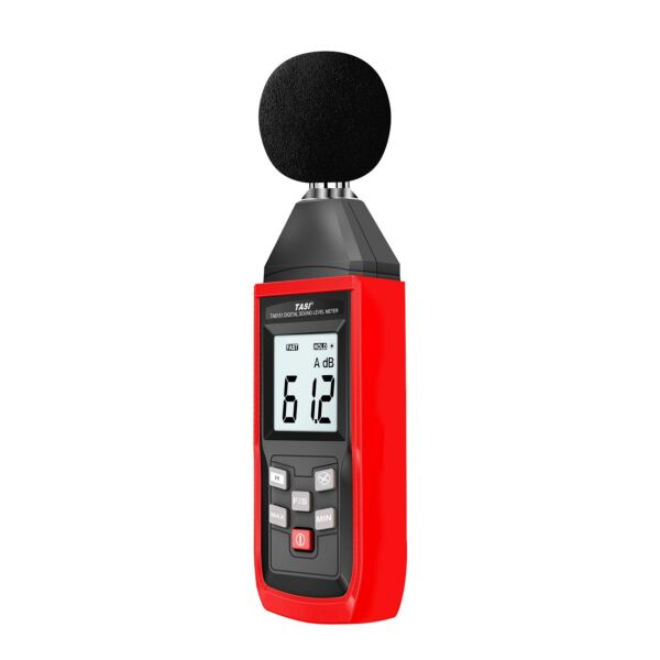 TASI TA8151 digitális hangszintmérő SLM professzionális nagy pontosságú zajvizsgáló decibel monitor 30-130dB akusztikus mérőműszer