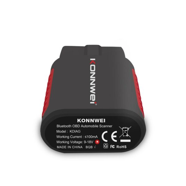 KONNWEI K DIAG OBDⅡ szkenner BT teljes rendszerű ABS SRS diagnosztikai eszköz alaphelyzetbe állítás-visszaállítással az ECM BCM SRS TCM BMS SAS légkondicionáló rendszerhez