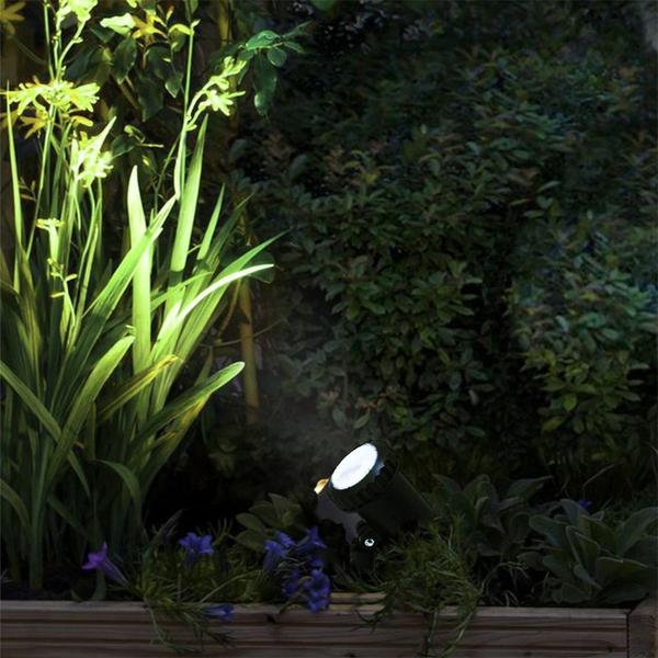 LED-es medencevilágítás vízálló, napenergiával működő - Meleg fehér