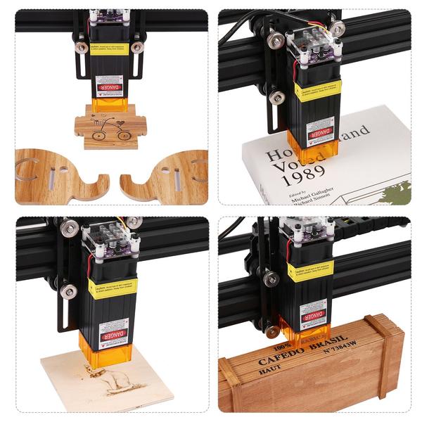 Lézerfej nagy pontosságú gravírozású műanyag bőr fa akril lézergravírozó géphez CNC router vágógép - T40WD