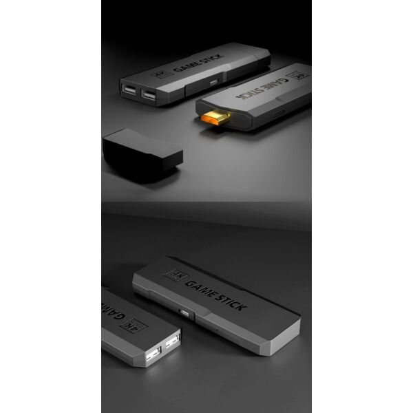 GD20 Game Stick beépített játékok 2.4G vezeték nélküli kontroller - 128GB 50000 játék