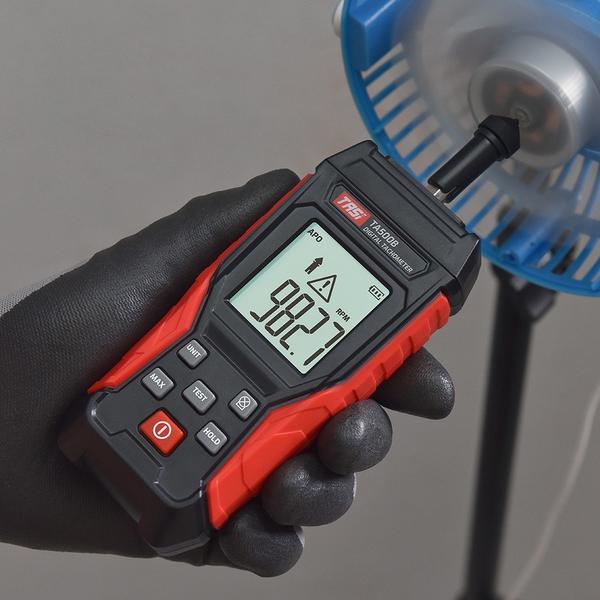 TASI digitális mini fordulatszám-mérő LCD kijelzővel motorkerékpárokhoz, autógyártáshoz - érintéses