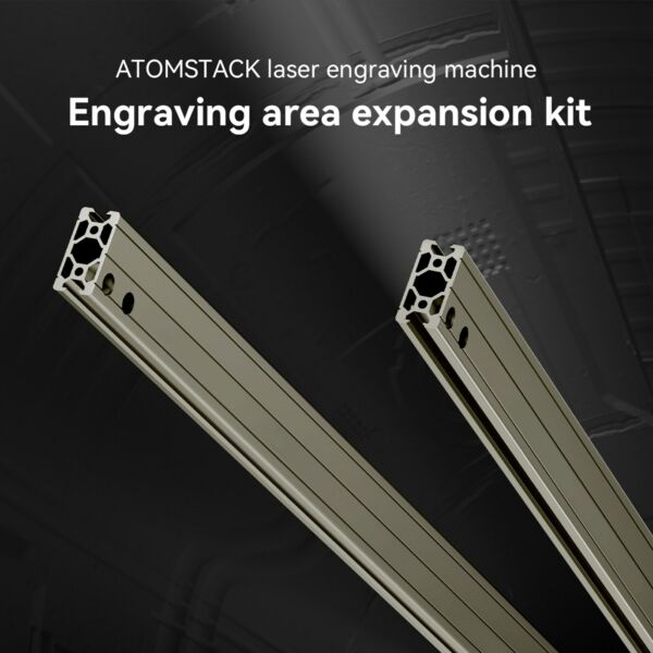 ATOMSTACK S20 Pro 20W lézergravírozó vágógép Y-tengely hosszabbító készlettel és levegősegéd kiegészítővel
