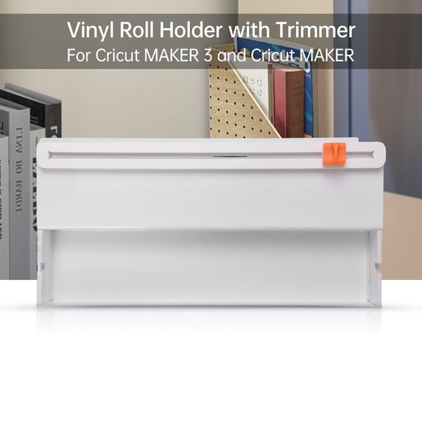 Vinyl tekercstartó trimmerrel a Cricut MAKER 3-hoz és a Cricut MAKER tartóhoz, 38 cm szélességű, vinil anyagból készült barkács kézműves eszköz