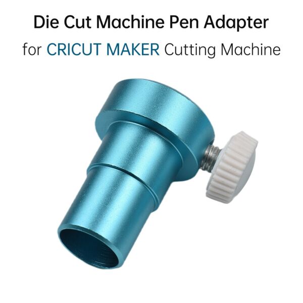 Die Cut Machine toll adapter a CRICUT Maker vágógéphez alumínium ötvözet tolltartó 12 mm átmérőjű jelölőhöz