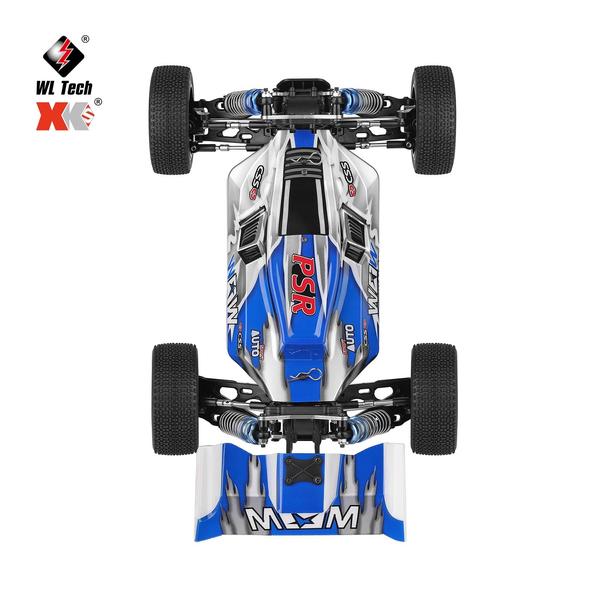 WLtoys 144011 távirányítós 1/14 2,4 GHz 65 KM/H sebesség 4WD terepjáró autó - 1 akkumulátor