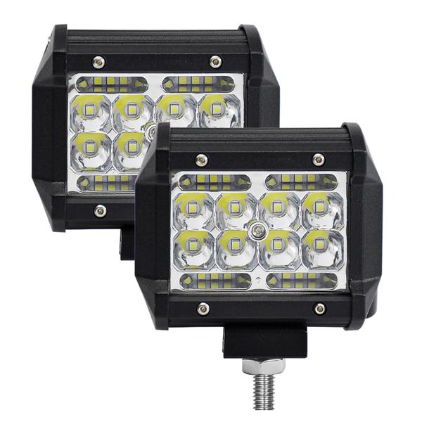 4 hüvelykes LED munkalámpa rudak 60W 6000LM LED ködlámpák - 1 csomag