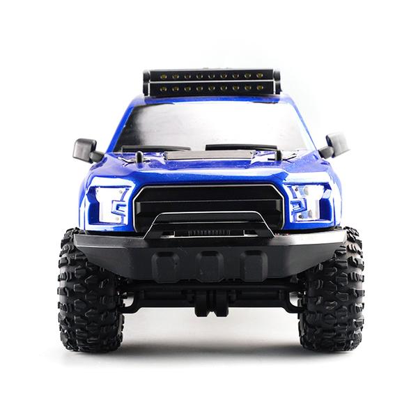 1:16 2,4 GHz-es 4WD távirányítós terepjáró elektromos autó - Kék, 2 akkumulátor