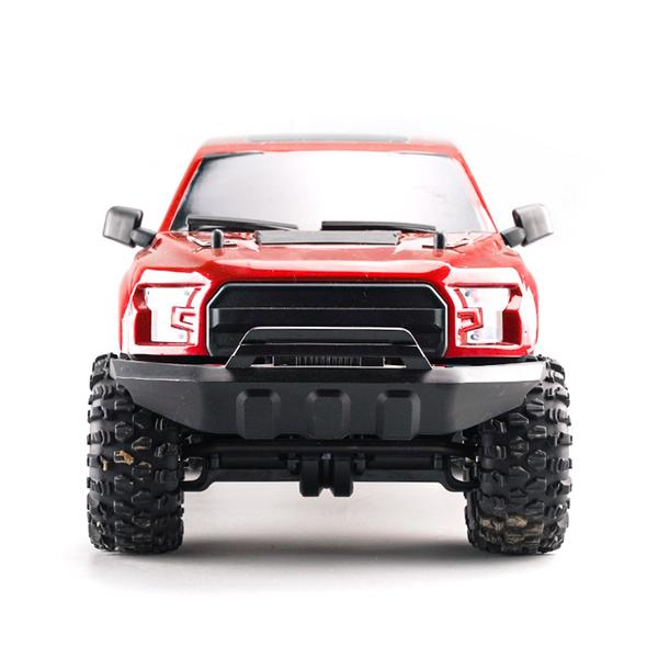 1:16 2,4 GHz-es 4WD távirányítós terepjáró elektromos autó - Piros, 3 akkumulátor