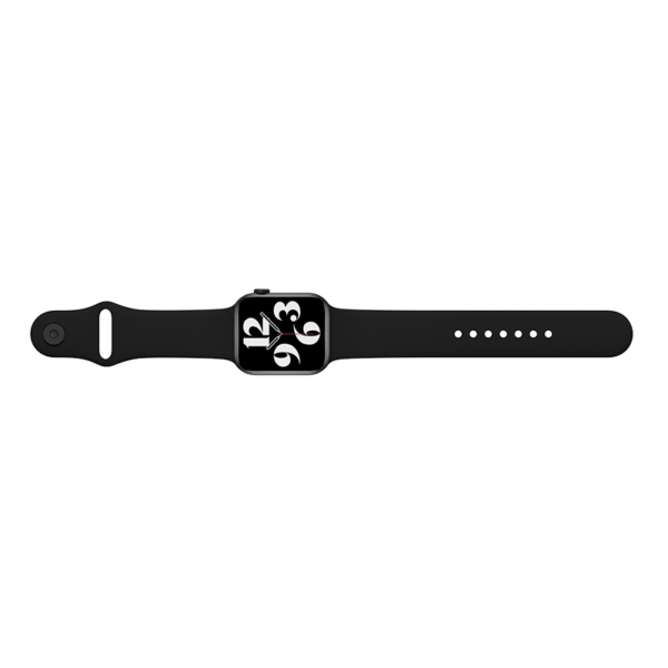 Servo C56 1.75 inch IPS Vezetéknélküli Egészség Véroxigén Sporttevékenységmérő Bluetooth Okosóra - Fekete