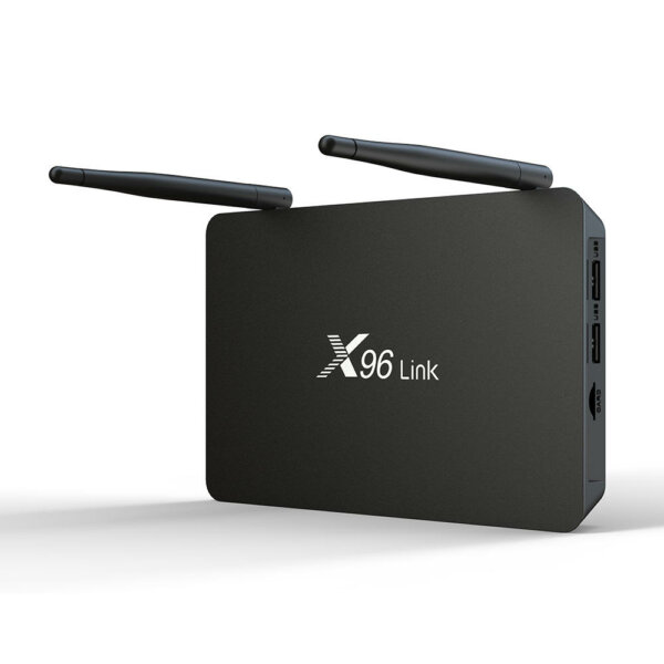 X96 Link Amlogic S905W 2GB RAM 16GB ROM 5G WIFI bluetooth 4.0 Android 7.1 4K TV Box - Fekete