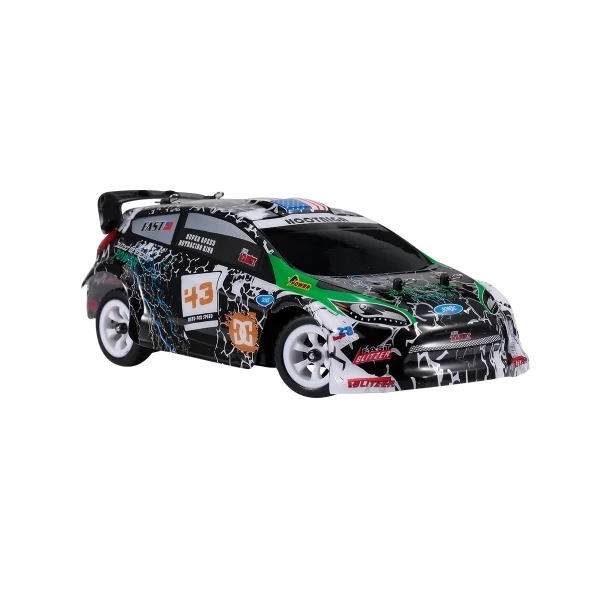 WLtoys K989 2.4G4WD 1/28 30km/h sebességű Távirányítható RC Drift Autó - Többszínű, 1 akkumulátor