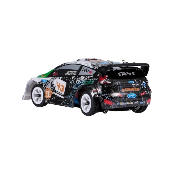 WLtoys K989 2.4G4WD 1/28 30km/h sebességű Távirányítható RC Drift Autó - Többszínű, 1 akkumulátor