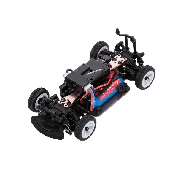 WLtoys K989 2.4G4WD 1/28 30km/h sebességű Távirányítható RC Drift Autó - Többszínű, 1 akkumulátor