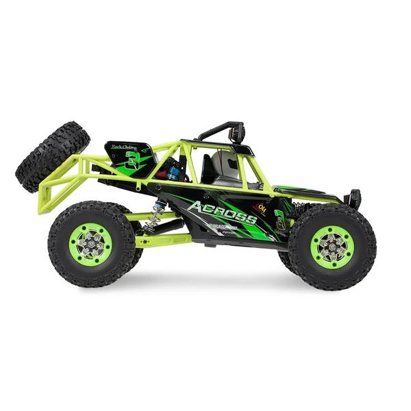 EU ECO Raktár - Wltoys 12428 1/12 2.4G 4WD 50km/h Nagy Sebességű Vezetéknélküli Távriányítható RC Autó - Zöld