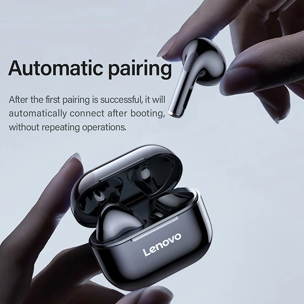 Lenovo LivePods LP40 Semi-in-ear Vezetéknélküli Bluetooth Fülhallgató - Fehér