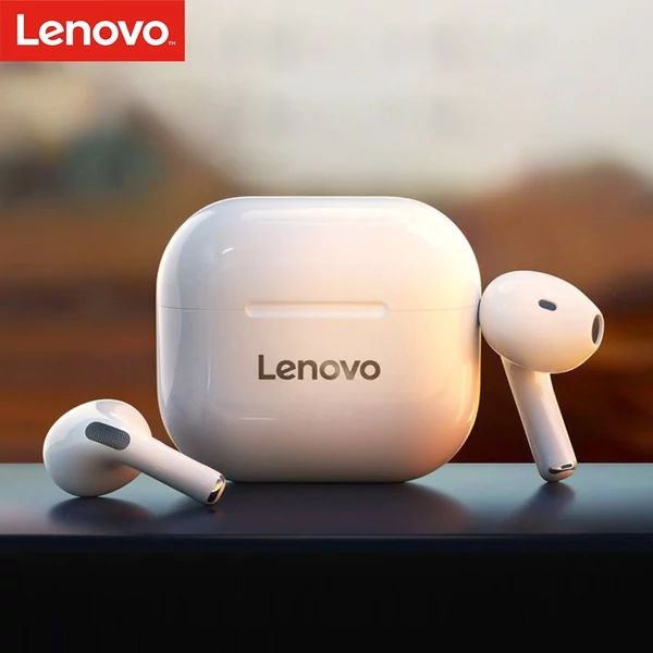 Lenovo LivePods LP40 Semi-in-ear Vezetéknélküli Bluetooth Fülhallgató - Fehér