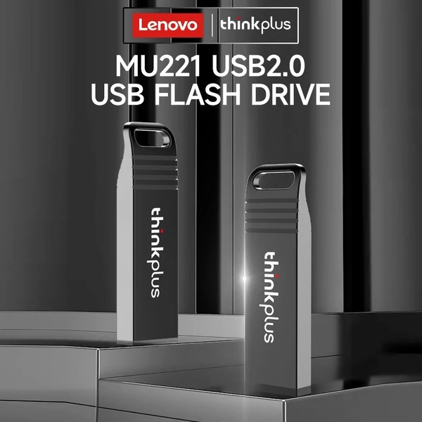 thinkplus MU221 64GB USB2.0 U Hordozható USB Pendrive - Fekete - 32GB