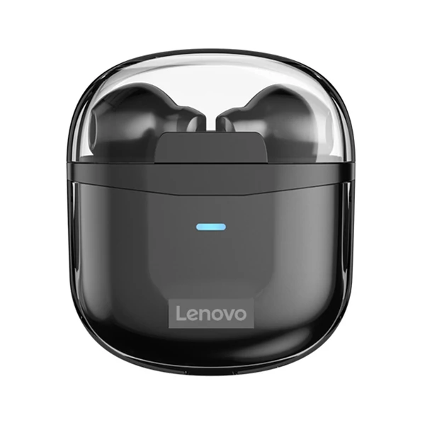 Lenovo XT96 True Wireless Vezetéknélküli Bluetooth Fülhallgató Töltő Tokkal - Fekete