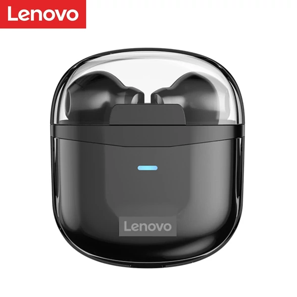 Lenovo XT96 True Wireless Vezetéknélküli Bluetooth Fülhallgató Töltő Tokkal - Fekete