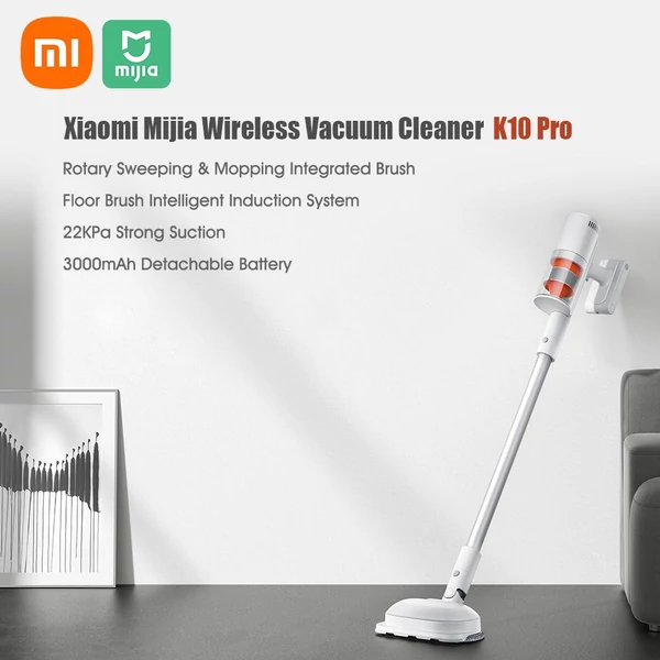 EU ECO Raktár - Xiaomi MI Wireless Kézi Vezetéknélküli Beépített Akkumulátorral Rendelkező Porszívó - Fehér