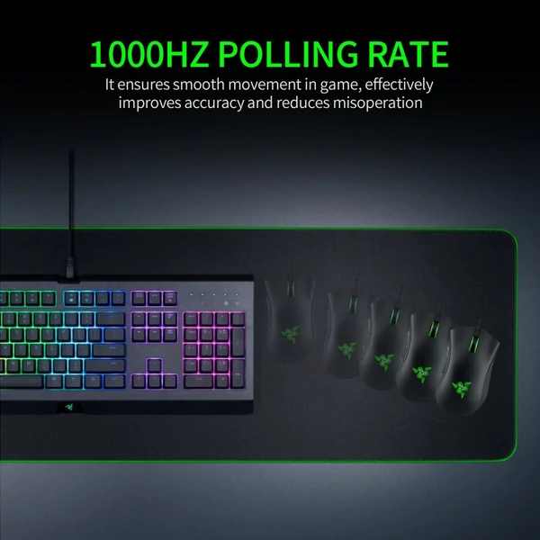 Razer DeathAdder 6400DPI Optikai Gamer Egér 5 Programozható Gombbal - Fekete