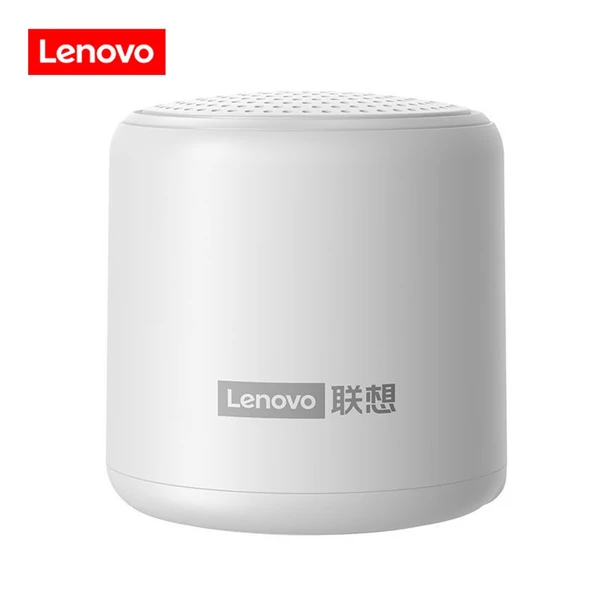 Lenovo L01 Mini Vezetéknélküli Hordozható TWS Bluetooth 5.0 Hangszóró - Fehér