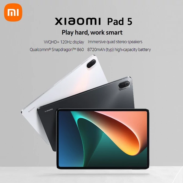 Xiaomi Pad 5 11 inch 2.5K Resolution 8720mAh Battery 13MP Kamera MiPad 5 Snapdragon 860 6GB RAM +128GB ROM