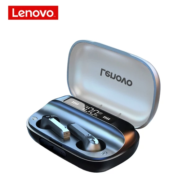 Lenovo QT81 Vezetéknélküli Bluetooth Hordozható Sport Fülhallgató - Fekete