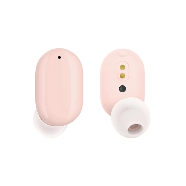 EU ECO Raktár - Xiaomi Redmi Airdots 3 True Wireless Stereo BT5.2 Vezetéknélküli Fülhallgató Töltő Tokkal - Rózsaszín