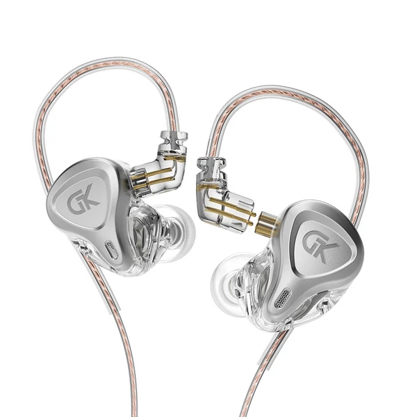 KZ GK-G5 Metal In-Ear Vezetékes Zajszűréssel Rendelkező Professzionális HiFi Sport Fülhallgató