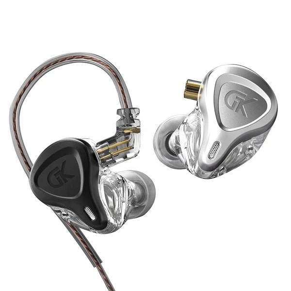 KZ GK-G5 Metal In-Ear Vezetékes Zajszűréssel Rendelkező Professzionális HiFi Sport Fülhallgató