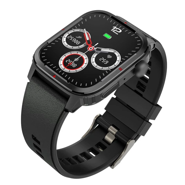 Q25 Smart Sports Watch 1.7'' TFT Érintőkijelzővel Rendelkező Vezetéknélküli Sporttevékenységmérő Okosóra - Fekete