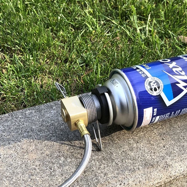 Butane stabil konzol gázpatron fej átalakító adapter