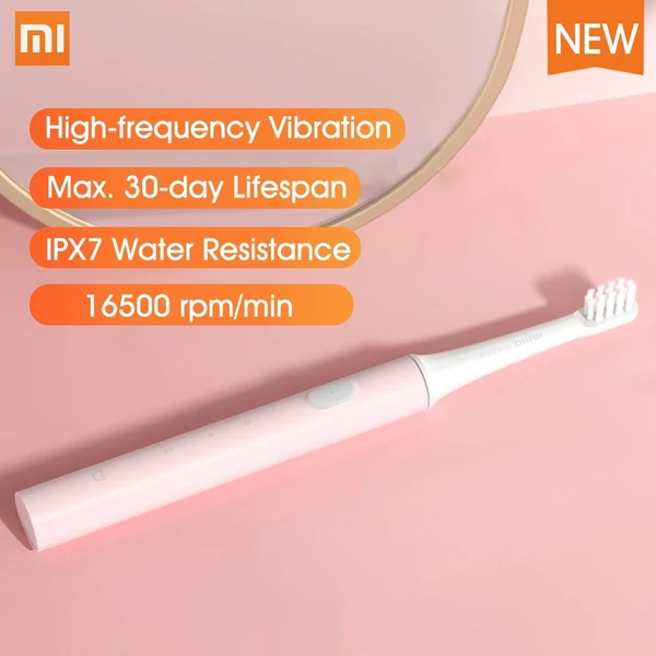 Xiaomi Mijia T100 Sonic elektromos fogkefe - Pink