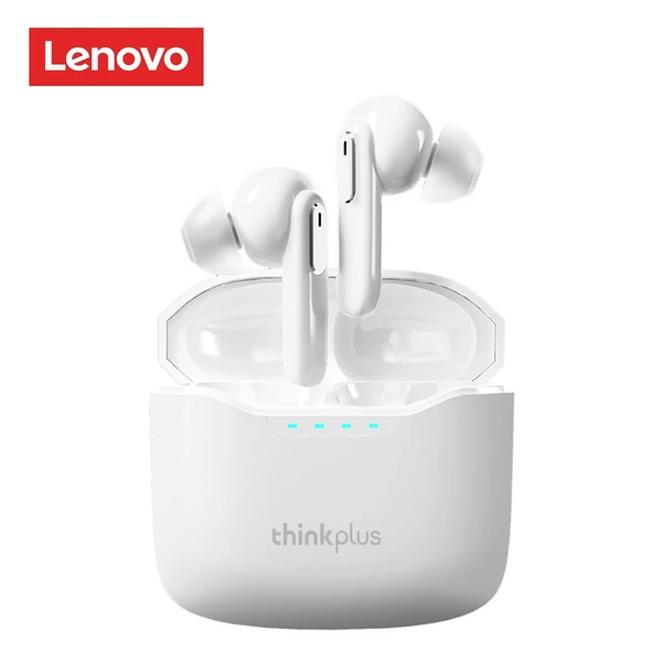  Lenovo XT81 BT5.1 True Wireless Vezetéknélküli Bluetooth Fülhallgató Töltő Tokkal - Fehér