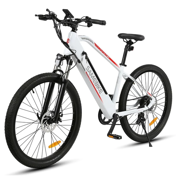 EU ECO Raktár - SAMEBIKE MY-275 48V 500W 10.4AH Akkumulátorral Rendelkező Elektromos Kerékpár 32km/h Végsebességgel - Fehér