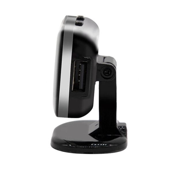 Autós TPMS gumiabroncsnyomás-figyelő rendszer Mini USB Csatlakozóval 4 Külső Érzékelővel - Fekete