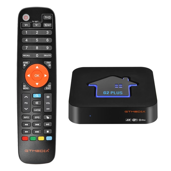 EU ECO Raktár - GTMEDIA G2 Plus Android 11.0 Smart TV Box Amlogic S905W2 UHD 4K Media Player 2GB / 16GB 2.4G WiFi DLNA H.265 VP9 HDR10+ - Fekete