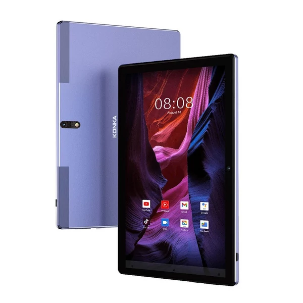 EU ECO Raktár - KONKA Smart Tablet Y109 Wi-Fi 32GB ROM Négymagos processzor | HD nagy képernyő | Android 11.0 - Kék