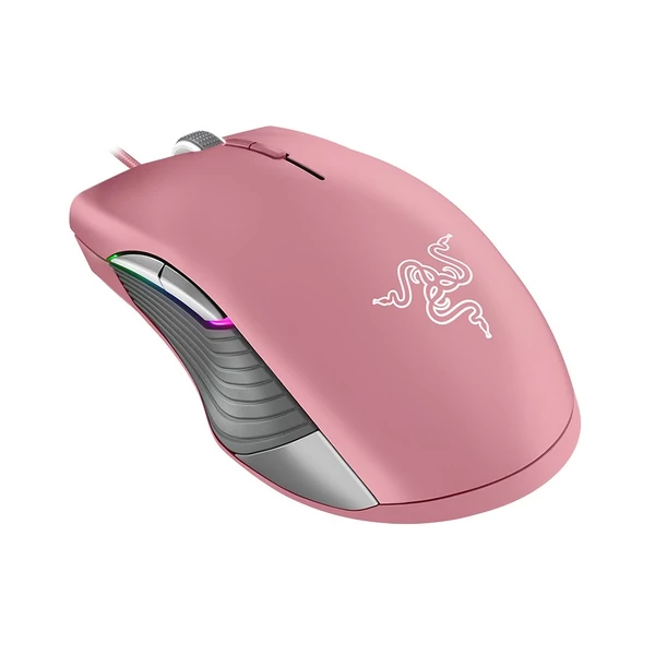 Razer Lancehead Tournament Edition vezetékes játékegér RGB ergonómikus 5G optikai érzékelővel 16000DPI - Pink