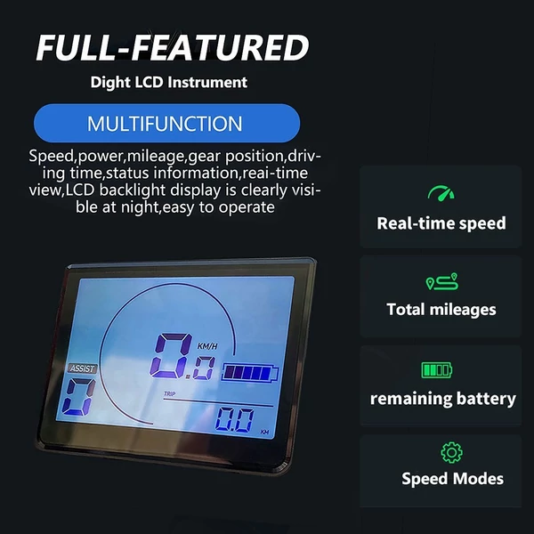 EU ECO Raktár - GOGOBEST GF300 Elektromos Kerékpár 48V 1000W Motorral 35km/h Maximális Sebességgel - Narancssárga