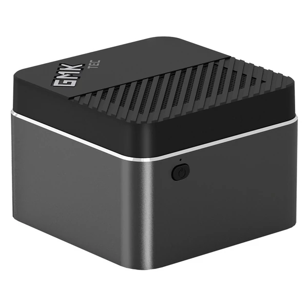 EU ECO Raktár - GMK NucBox KB1 Mini PC Intel Celeron J4125 Processor Intel UHD Graphics 600 GPU 8GB+128GB - Fekete