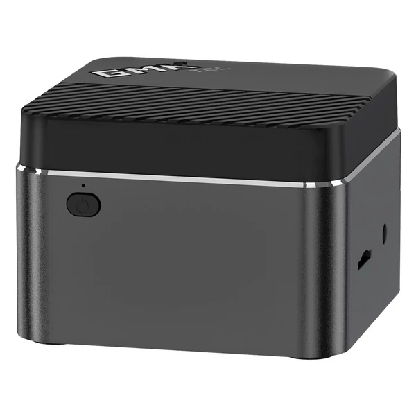 EU ECO Raktár - GMK NucBox KB1 Mini PC Intel Celeron J4125 Processor Intel UHD Graphics 600 GPU 8GB+128GB - Fekete