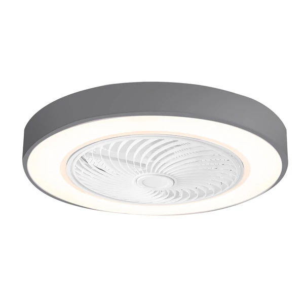 EU ECO Raktár - Lixada FS0030 Mennyezeti ventilátor Távirányítható LED Lámpával - Szürke