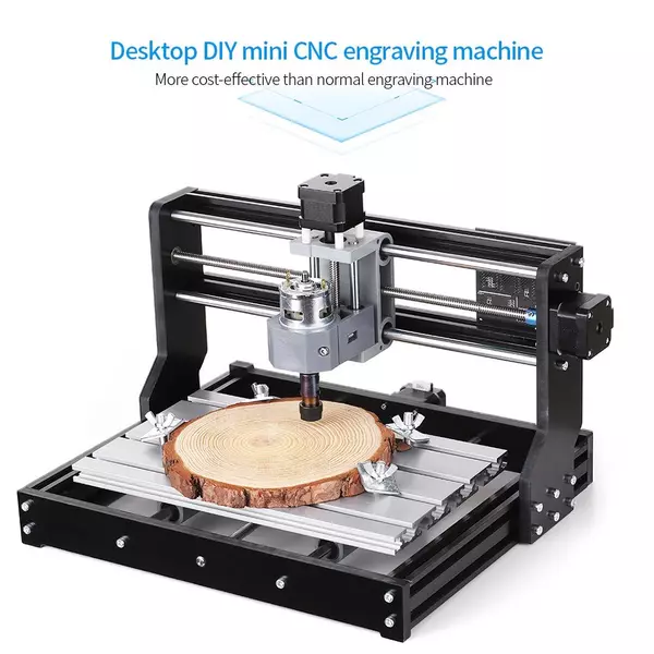 CNC3018 PRO DIY CNC router készlet mini gravírozógép GRBL Control 3 tengelyes ER11 befogópatronnal és CNC3 Offline vezérlővel -  Változat 3