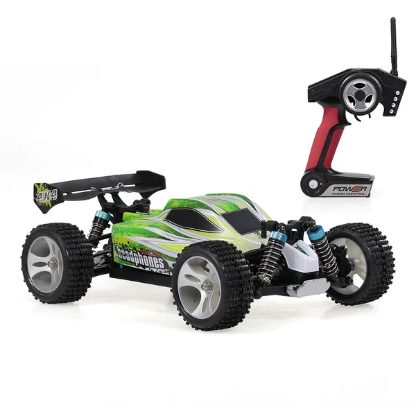 WLtoys A959-B 1:18 2.4GHz RC autó 4WD 70KM/H Off Road - Zöld