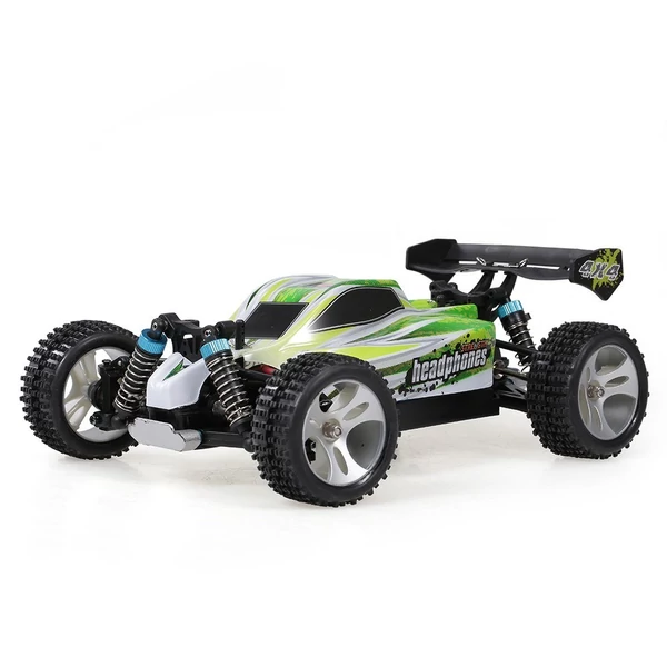 WLtoys A959-B 1:18 2.4GHz RC autó 4WD 70KM/H Off Road - Zöld